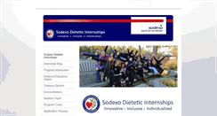 Desktop Screenshot of dieteticintern.com